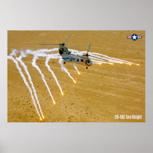 CH-46E SEA KNIGHT POSTER
