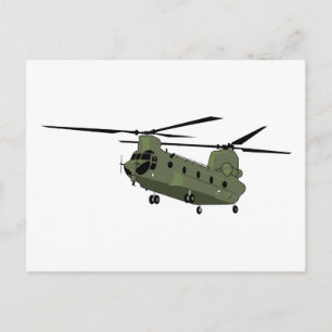 CH-47 Chinook Postcard
