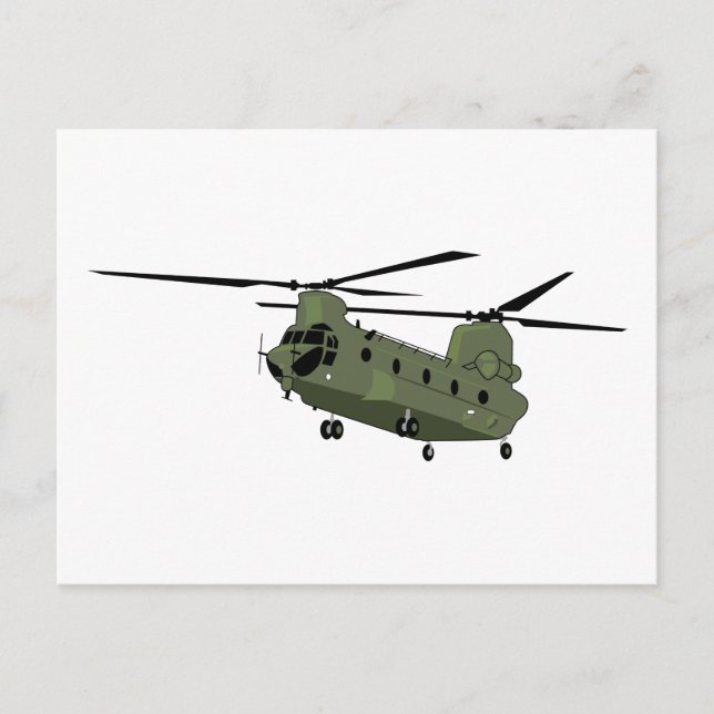 CH-47 Chinook Postcard (Front)