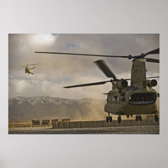 CH-47 Chinook Poster (Front)