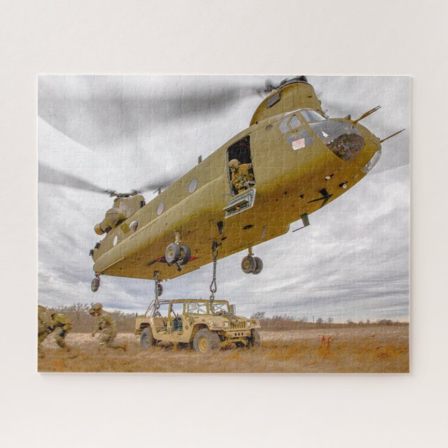 CH-47F CHINOOK (16x20 INCH) Jigsaw Puzzle (Horizontal)