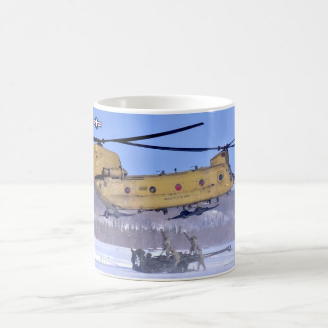 CH-47F CHINOOK COFFEE MUG (Center)