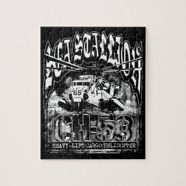 CH-53 Sea Stallion Jigsaw Puzzle (Vertical)
