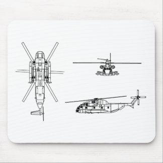 CH-53 Sea Stallion Mouse Pad