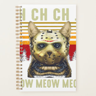 Ch Ch Ch Meow Meow Scary Friday Costume Halloween Planner