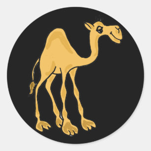 CH- Drôle Stickers Camel Cartoon