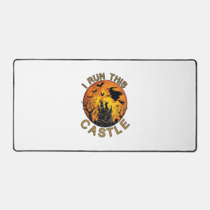 Ch Meow Halloween Haunted Castle (2)_1 Desk Mat