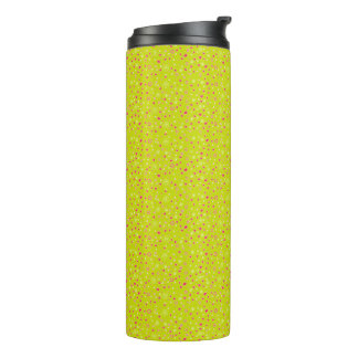 "Chá Comigo" - verde limão Thermal Tumbler