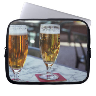 Chablis; two cool beers at 42 degrees hot summer laptop sleeve