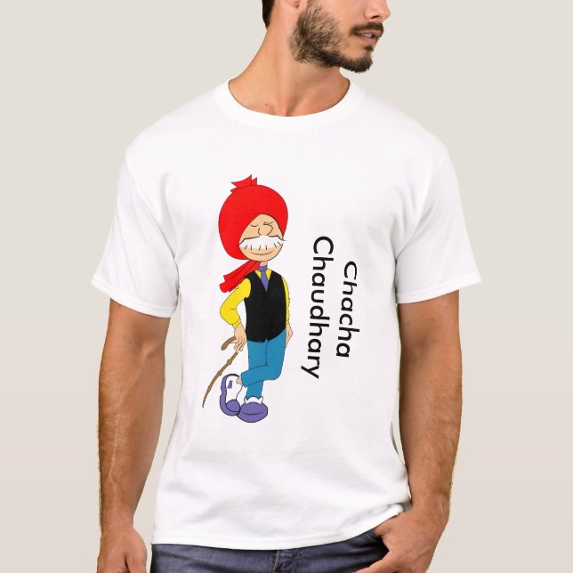 Chacha Chaudhary T-Shirt (Front)