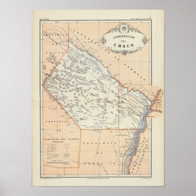 Chaco, Argentina Poster (Front)