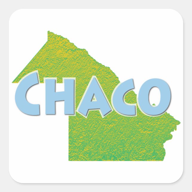 Chaco Square Sticker (Front)