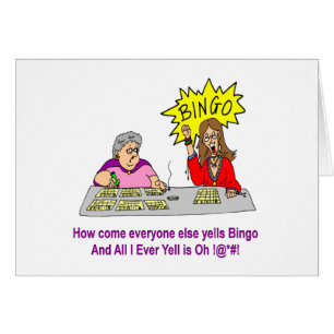 Chacun hurle autrement le bingo-test