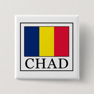 Chad 2 Inch Square Button