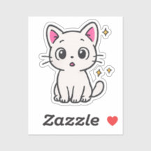 Chad 90s Glitter Gel Pen Style transparent sticker