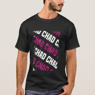 Chad Camo Pattern Pink Camouflage T-Shirt