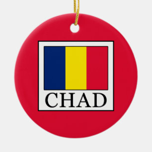 Chad Ceramic Ornament