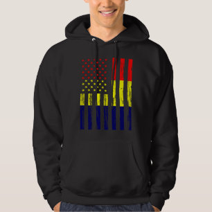 Chad Flag America US It is in my DNA  for Chadians Hoodie