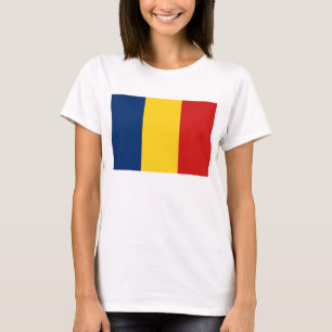 Chad Flag and Map T-Shirt