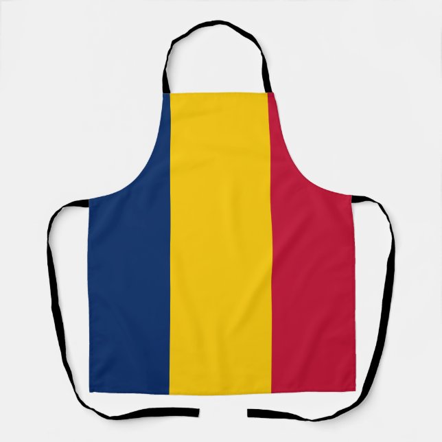 Chad Flag Apron (Front)