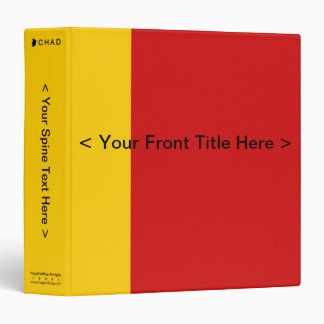 Chad Flag Binder