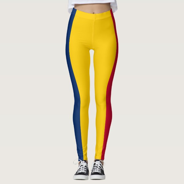 Chad Flag Leggings (Front)