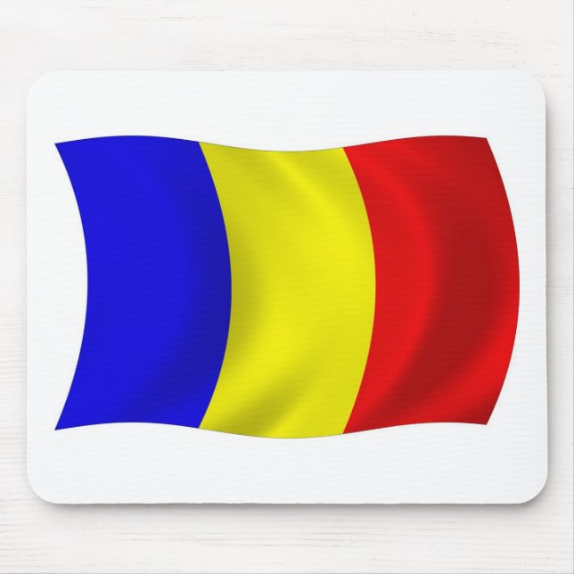Chad Flag Mousepad (Front)