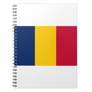Chad Flag Notebook