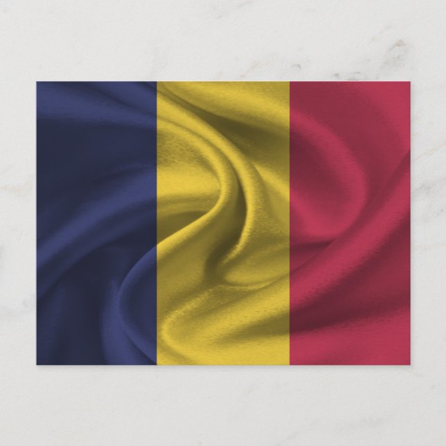 Chad Flag Postcard (Front)