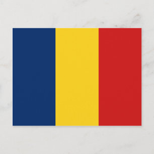 Chad Flag Postcard