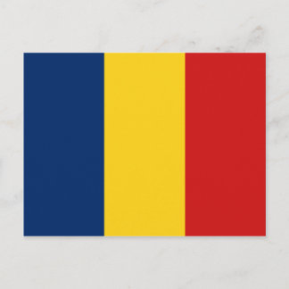Chad Flag Postcard