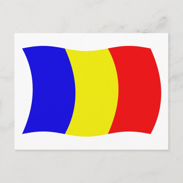 Chad Flag Postcard (Front)