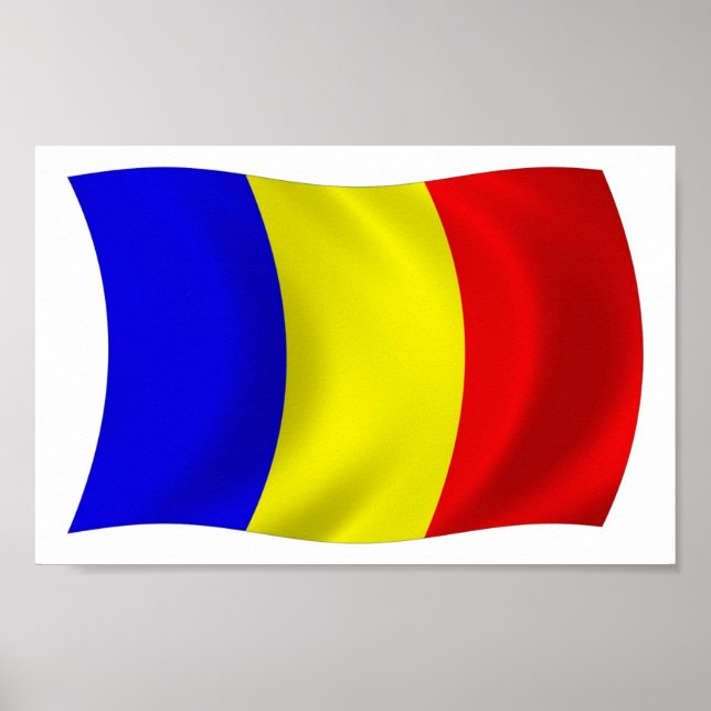 Chad Flag Poster Print (Front)