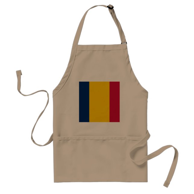 Chad Flag Standard Apron (Front)