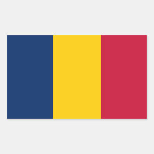 Chad Flag Sticker