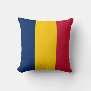 Chad Flag Throw Pillow