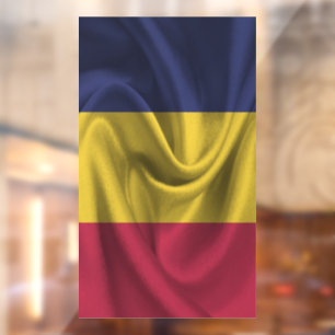 Chad Flag Window Cling