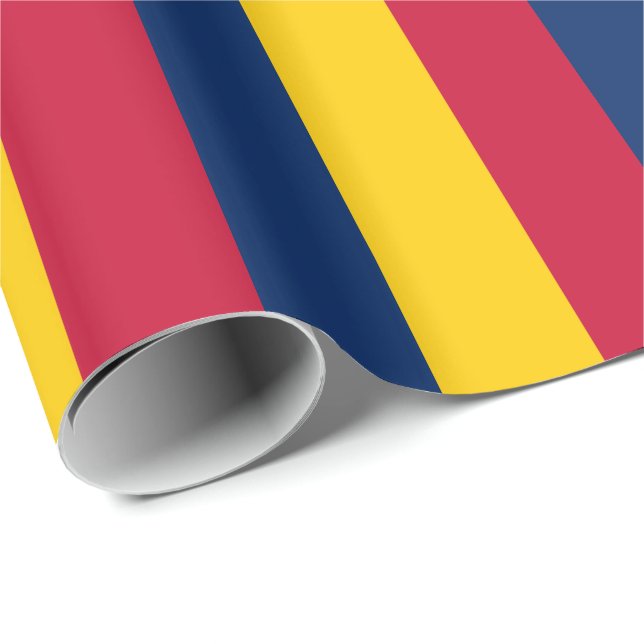 Chad Flag Wrapping Paper (Roll Corner)