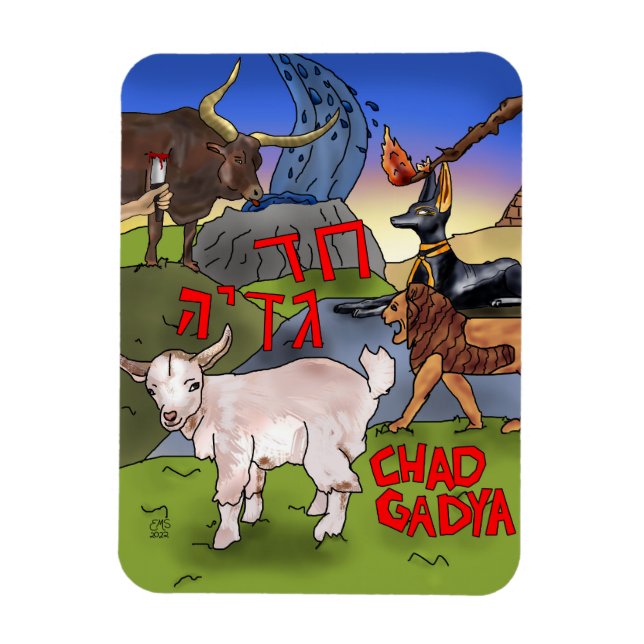 Chad Gadya - Pâque - Magnet (Vertical)