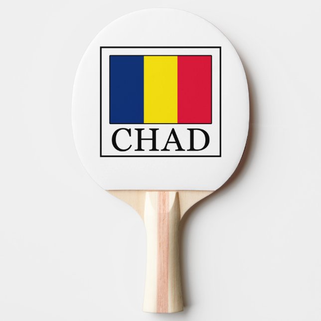 Chad Ping Pong Paddle (Front)