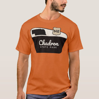 Chadron State Park Nebraska Welcome Sign T-Shirt