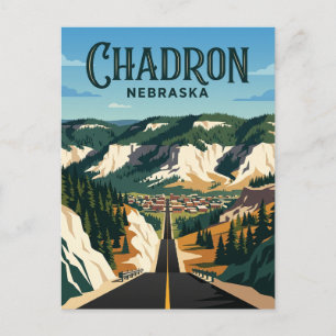 Chadron USA Postcard
