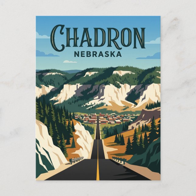 Chadron USA Postcard (Front)