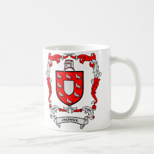 CHADWICK Coat of Arms Coffee Mug