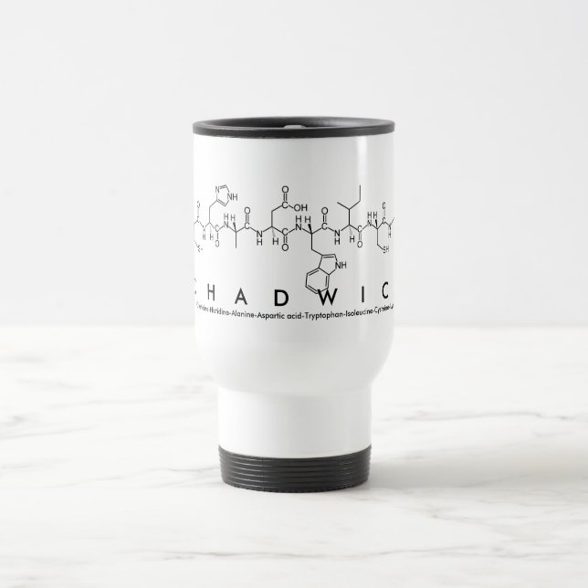 Chadwick peptide name mug (Center)