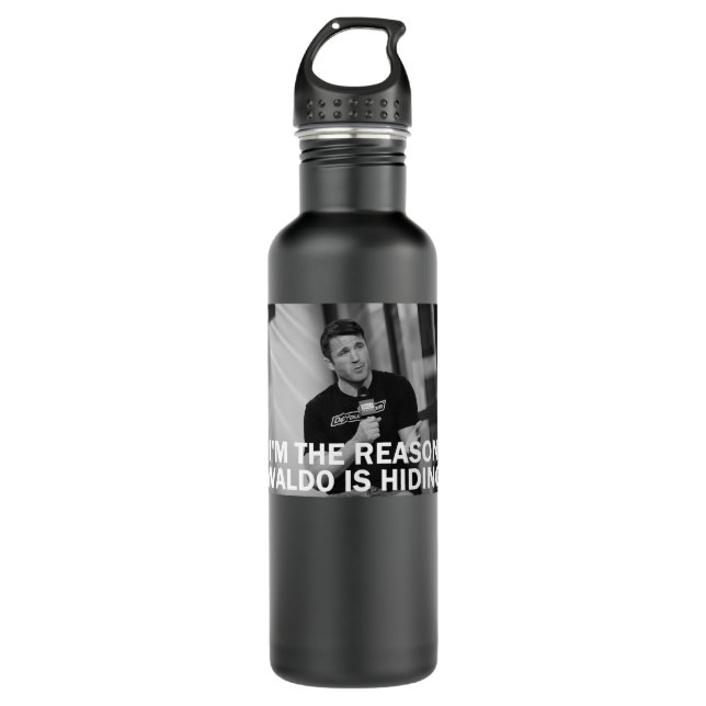 Chael Sonnen Waldo Classic T Shirt 710 Ml Water Bottle (Front)