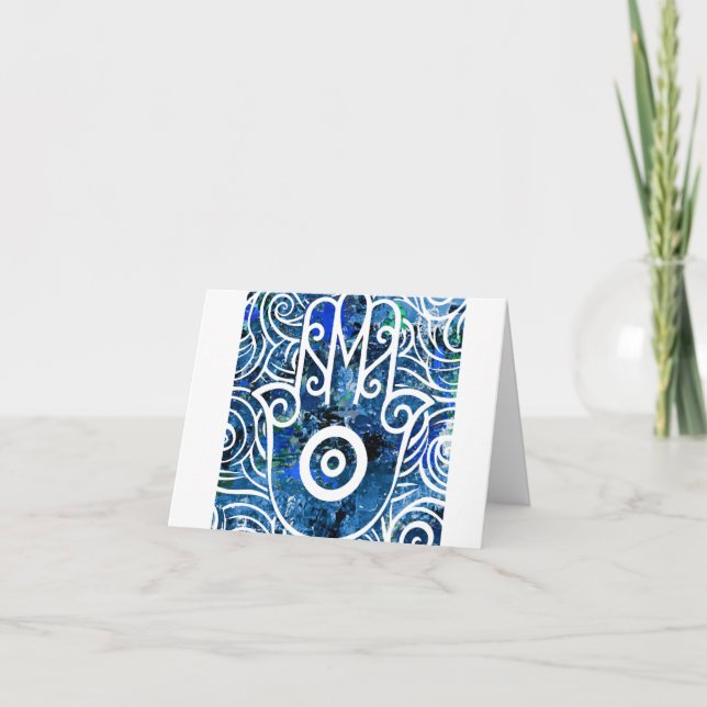 Chai Hamsa Thank You Card (Front)