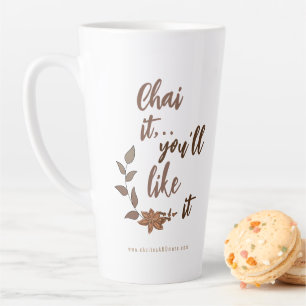 Chai Latte Pun Coffee Shop Merch Mug