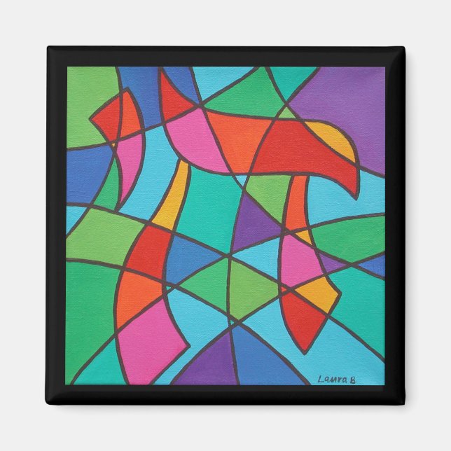 Chai Mosaic I Magnet (Devant)