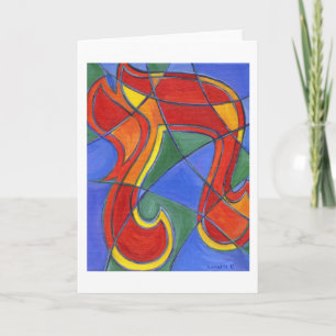 Chai Mosaic Note Card